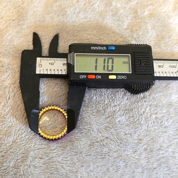 #237 Baublebar Elegant Purple Gemstone Ring - Picture 6 of 6